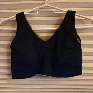 Spanx sport bra, reversible. Size large. Breast of both worlds!